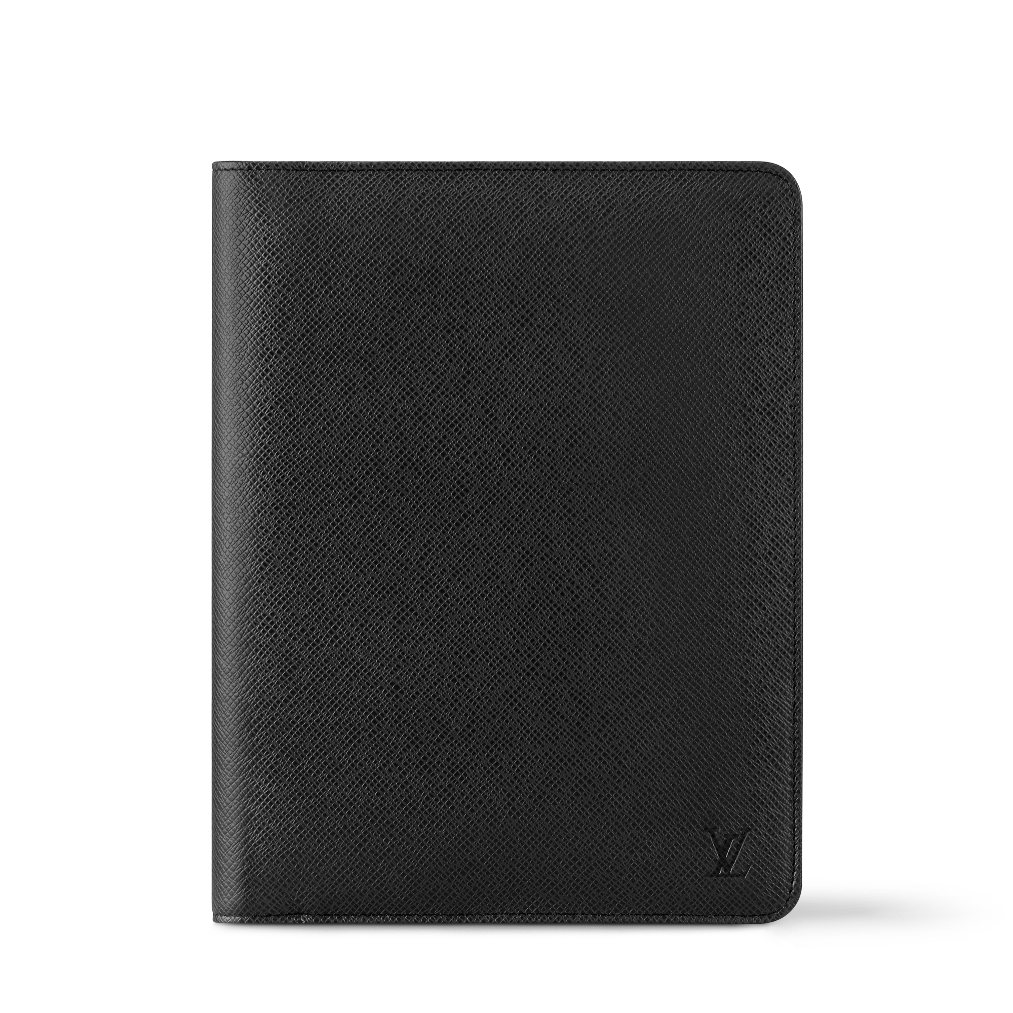 Desk Agenda Cover Damier Graphite Canvas - Trunks, Travel